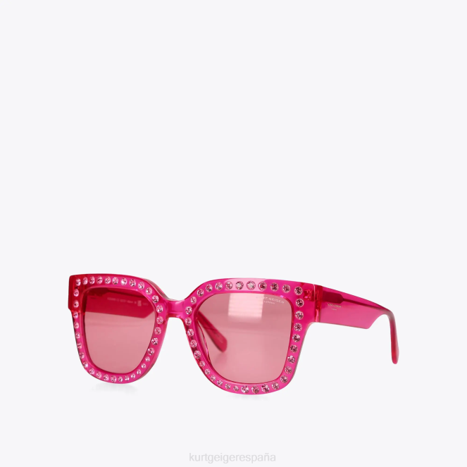 Kurt Geiger mujer gafas de sol joya de londres 2LPR459 | accesorios fucsia
